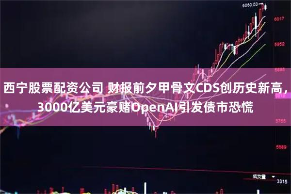 西宁股票配资公司 财报前夕甲骨文CDS创历史新高，3000亿美元豪赌OpenAI引发债市恐慌