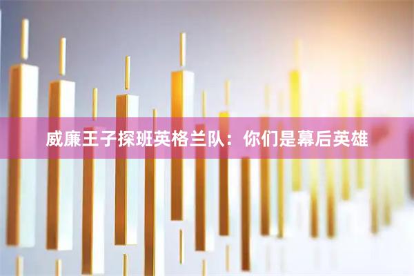 威廉王子探班英格兰队：你们是幕后英雄